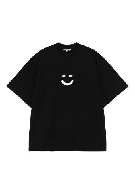 Black Smiley T-shirt Melitta Baumeister - women